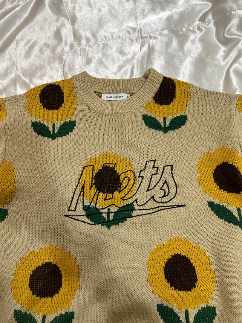 Mets sunflower sweater cheap