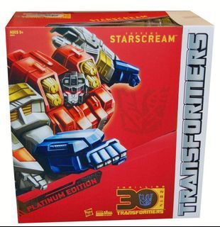 SUPREME STARSCREAM YEAR OF THE HORSE EDITION | TRANSFORMERS PLATINUM EDITION
