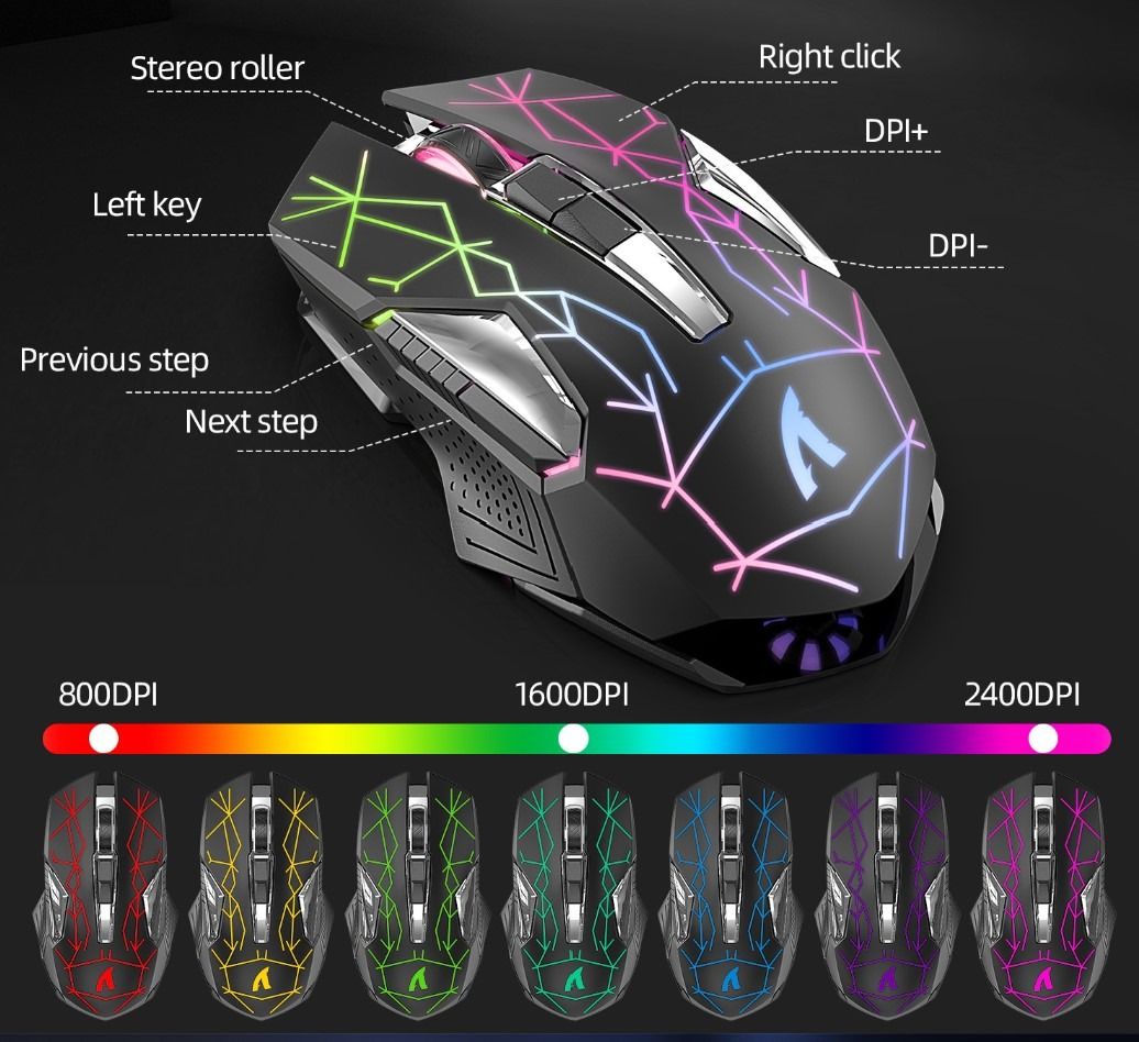 T3 RGB Gaming Keyboard With Mouse Set (H0257), Computers & Tech, Parts ...