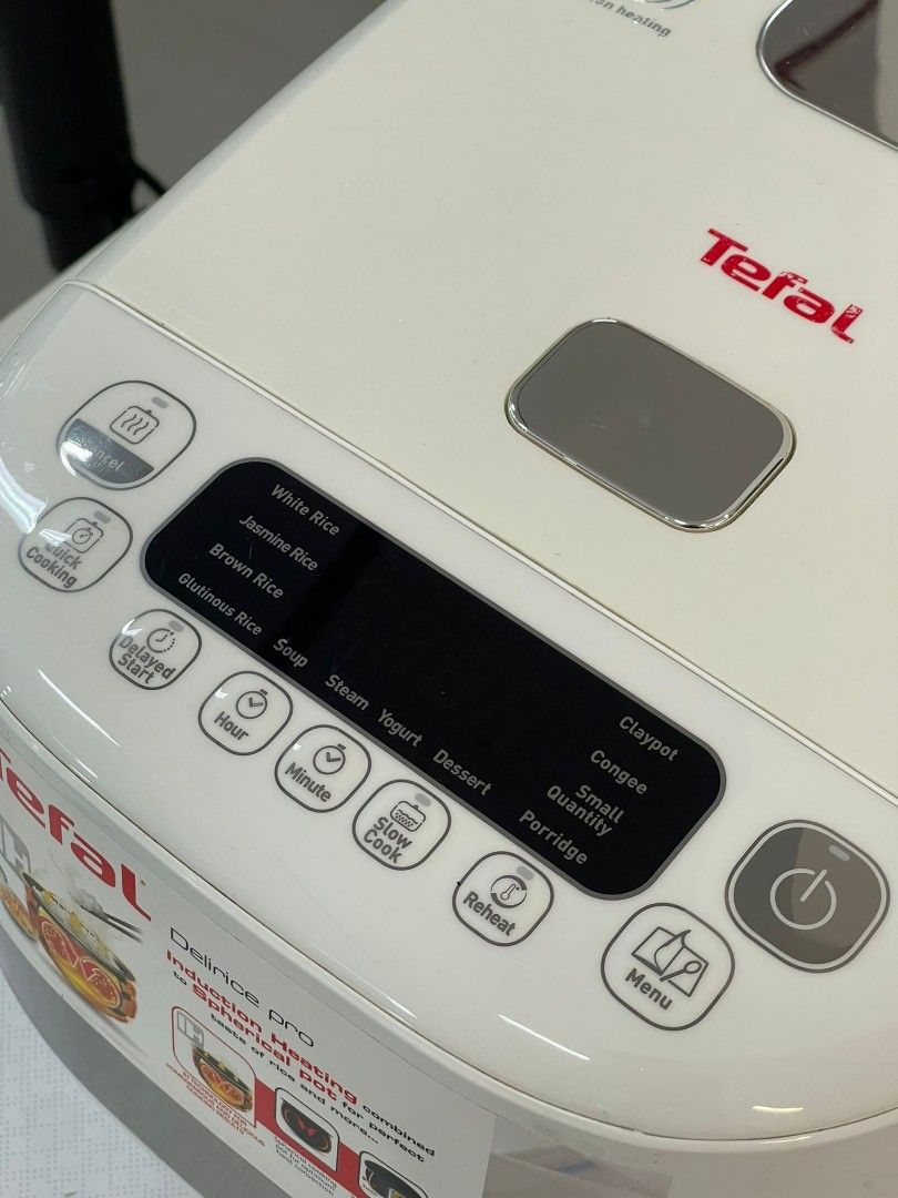 TEFAL RK808A DELIRICE PRO FUZZY LOGIC RICE COOKER (1.5L), TV & Home