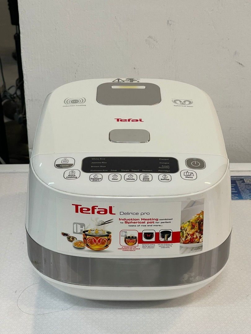 TEFAL RK808A DELIRICE PRO FUZZY LOGIC RICE COOKER (1.5L), TV & Home ...