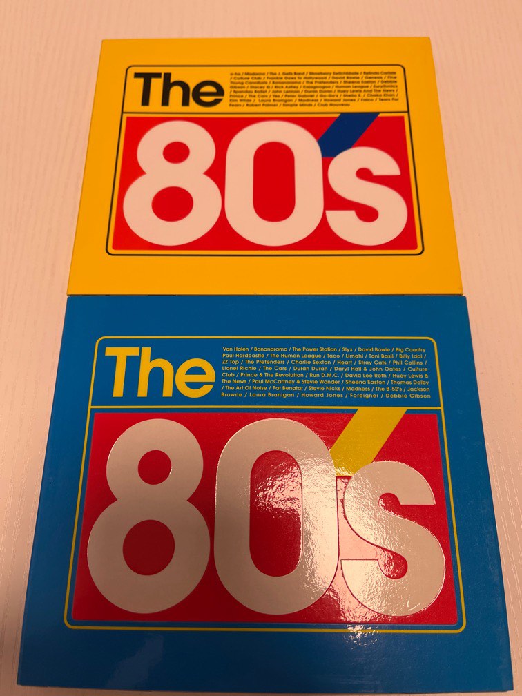 The 80's CD 80年代精選共4CD 日版附紙套WPCR-11225, 興趣及遊戲, 音樂