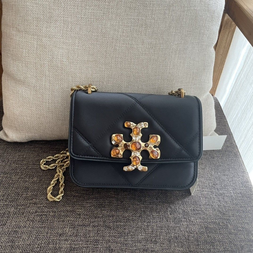 Tory Burch Small Eleanor Satin Shoulder Bag