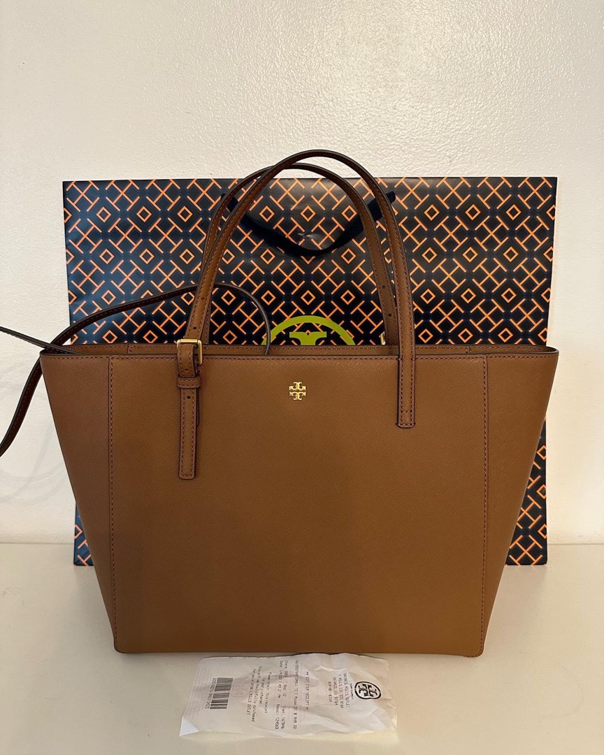 Tory Burch Emerson Small Tote, Women's Fashion, Bags & Wallets, Tote
