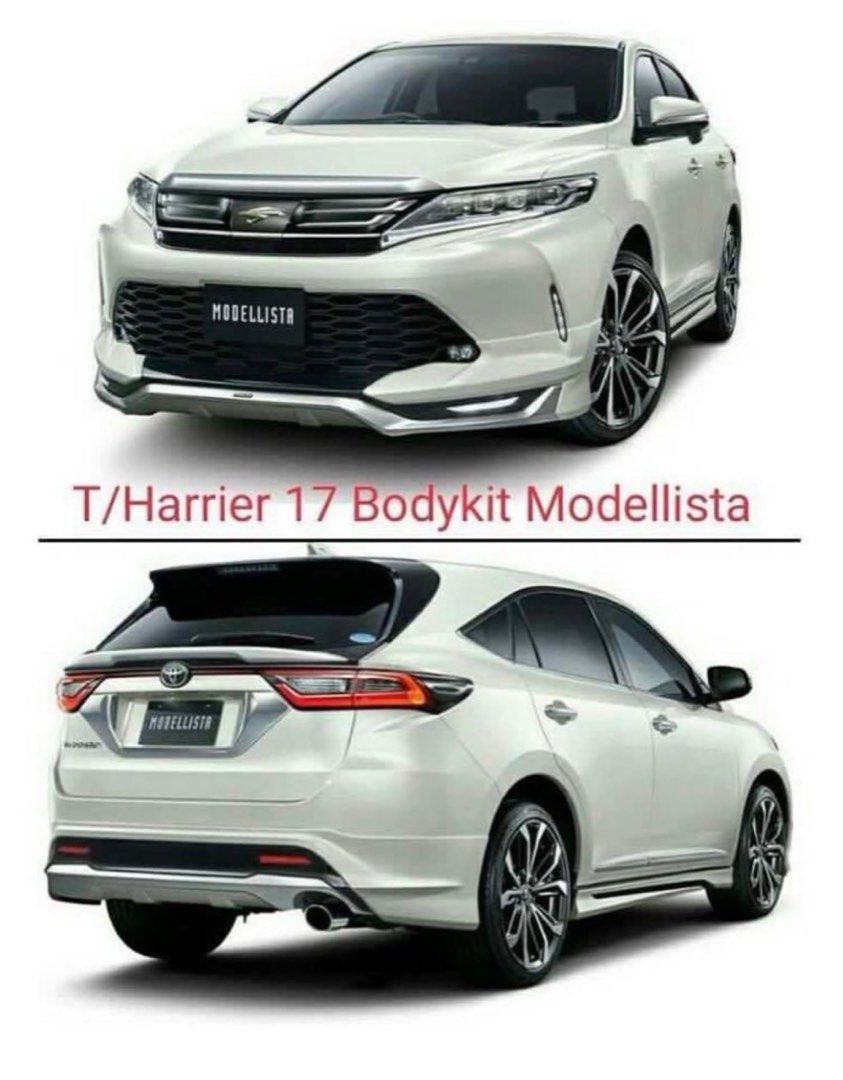 Toyota Harrier bodykit , Car Accessories, Accessories on Carousell