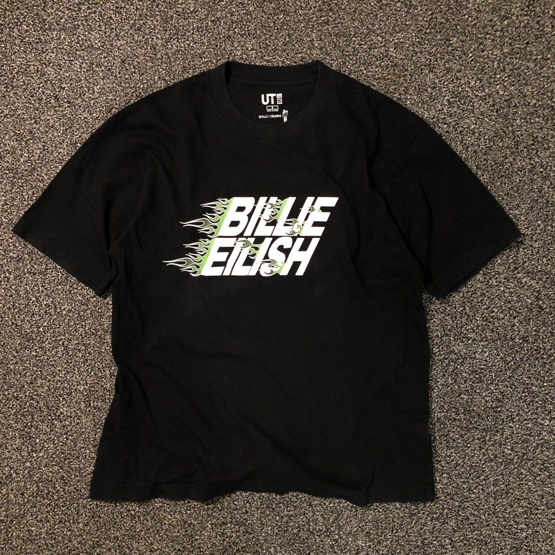 Billie eilish flame shirt top