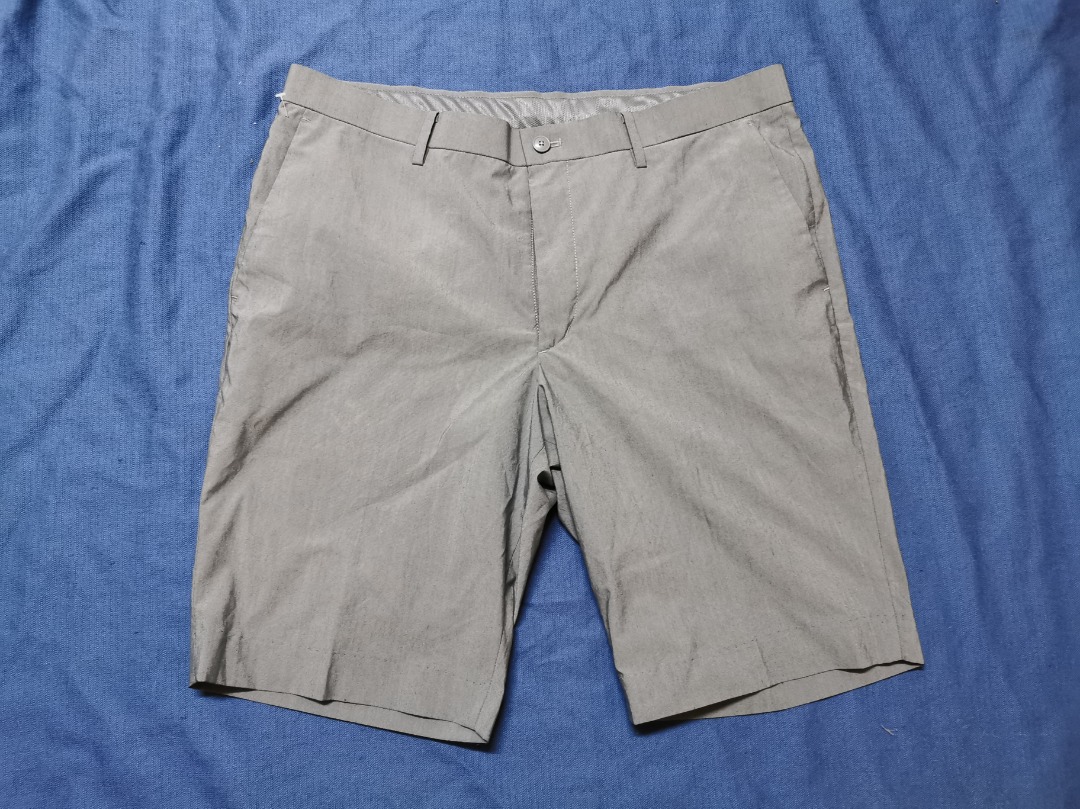 Uniqlo Grey Golf Short W36 SK4570 Men s Fashion Bottoms
