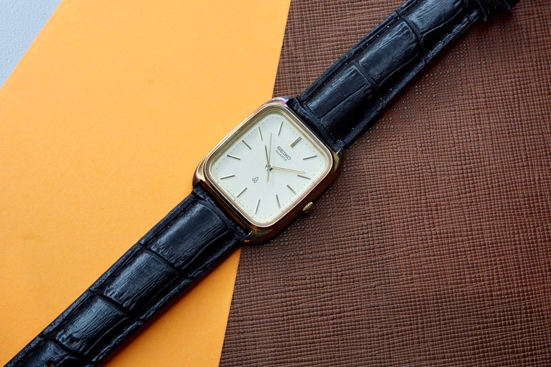 Vintage Seiko Tank quartz, Men's Fashion, Watches & Accessories, Watches on  Carousell