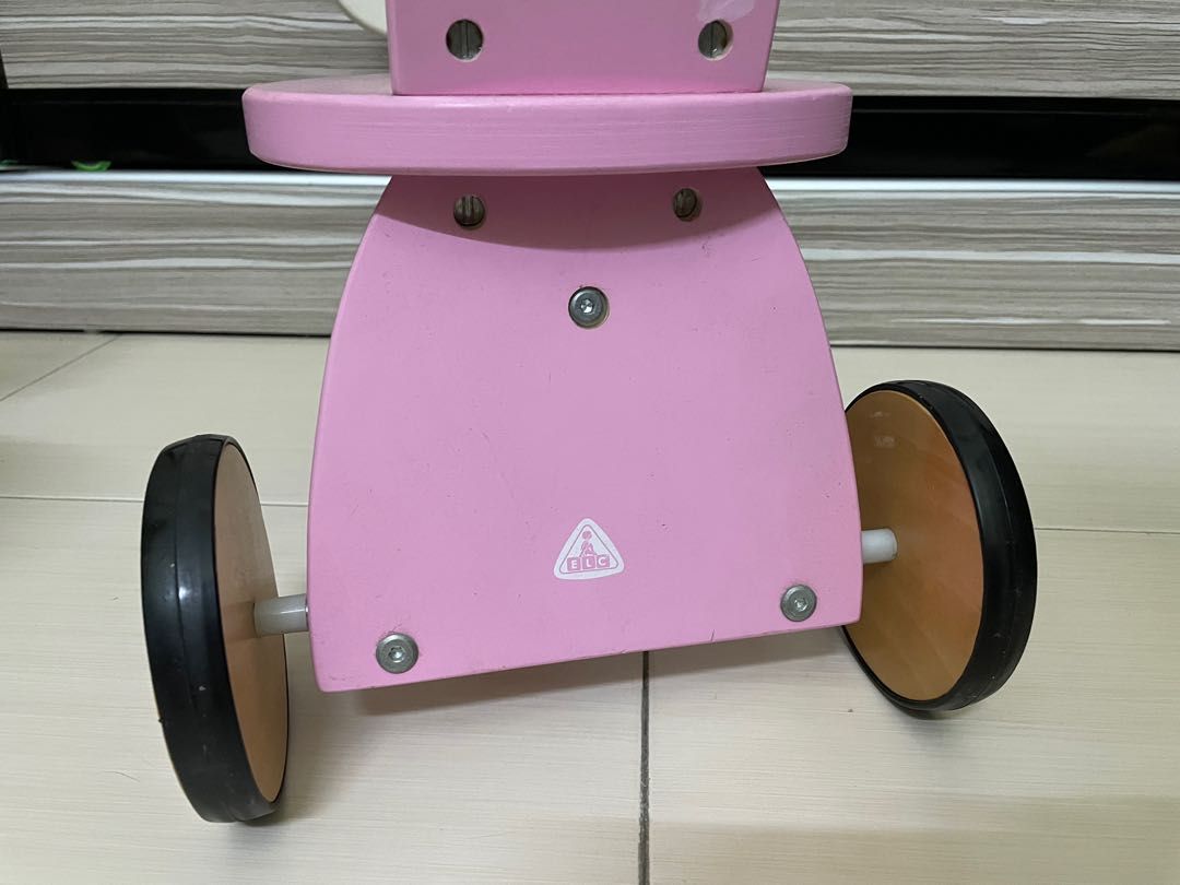 Elc wooden 2025 bunny trike