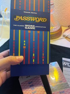 Word game PASSWORD