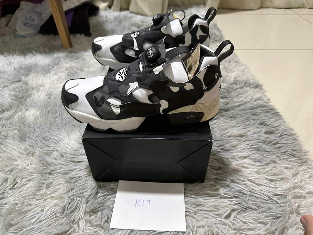 WTS Reebok Bape x Mita instapump Men s Fashion Footwear