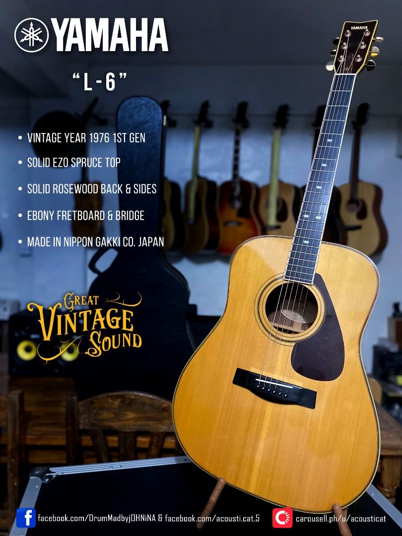 Yamaha l6 vintage outlet