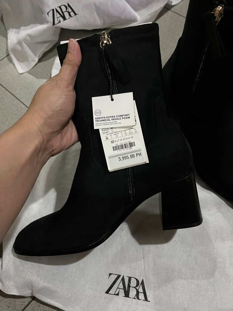 Zara boots, Women's Fashion, Footwear, Boots on Carousell