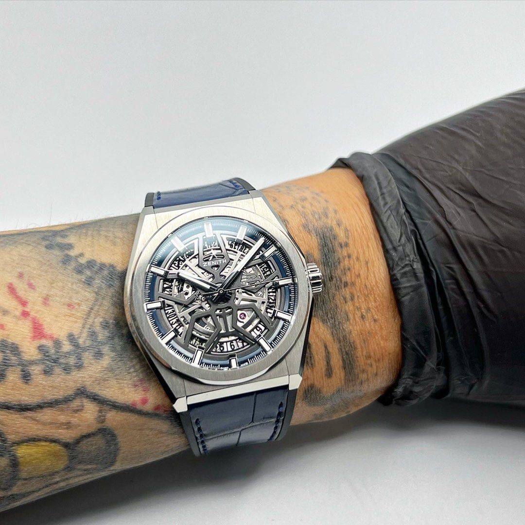 Zenith defy best sale titanium skeleton