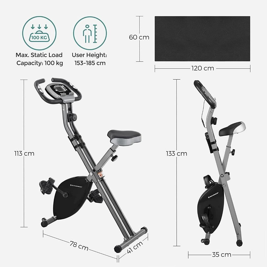 Songmics exercise bike hot sale