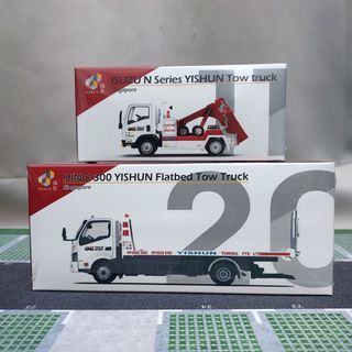 1/64 TINY SG Yishun Towing Services Flatbed Tow Truck