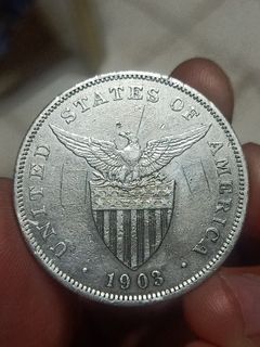 1903p one peso coin