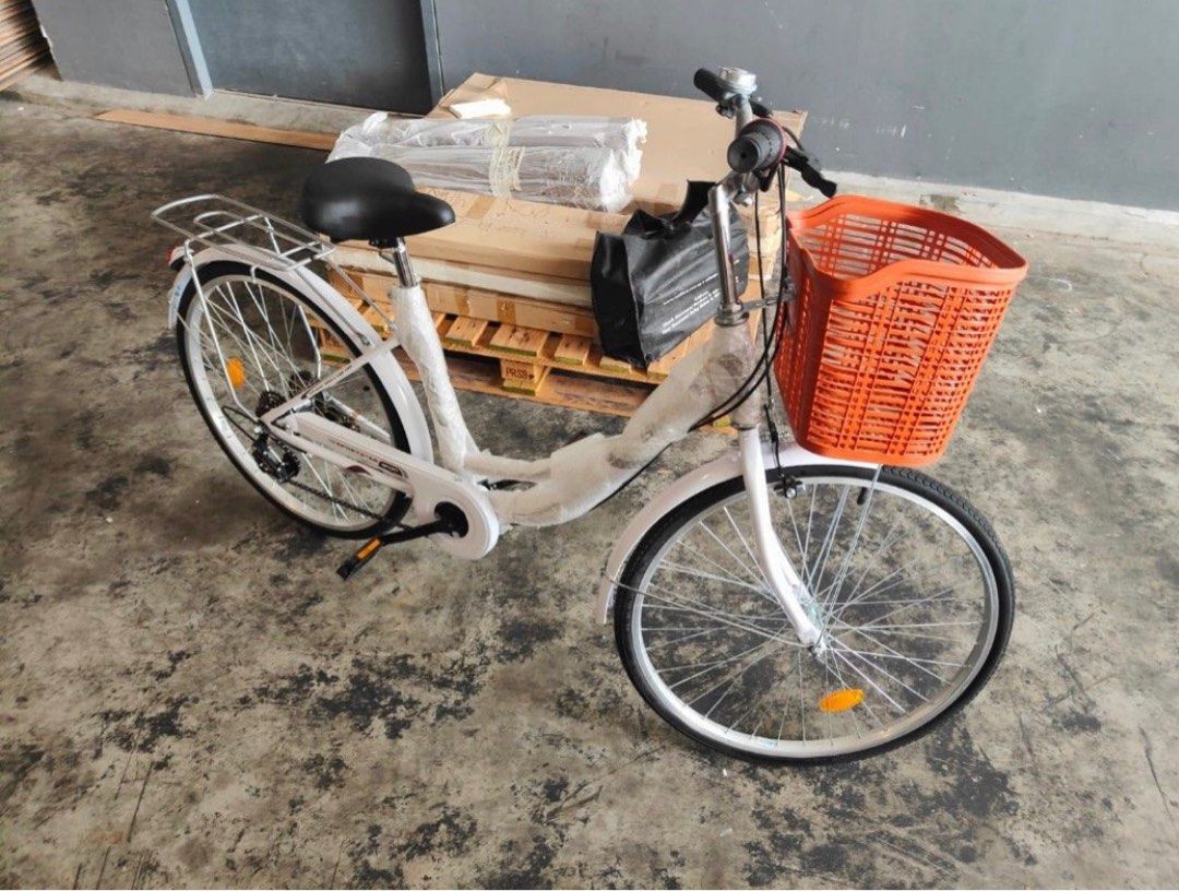 24 26 w o gear or 7speed gears lady city bike bicycle Sports Equipment Bicycles Parts Bicycles on Carousell
