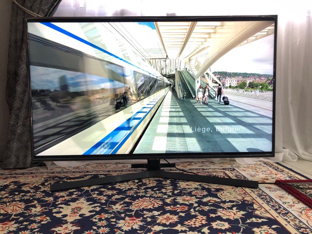 7 series samsung 55 inchi 4k uhd smart led, TV & Home Appliances, TV