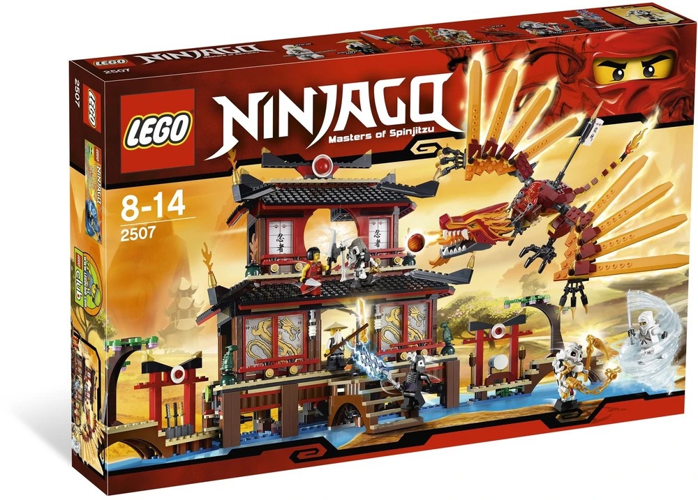 樂高 LEGO Ninjago 旋風忍者 第一代四款龍 （絕版品合售）, 書籍、休閒與玩具, 玩具、公仔、桌遊在旋轉拍賣