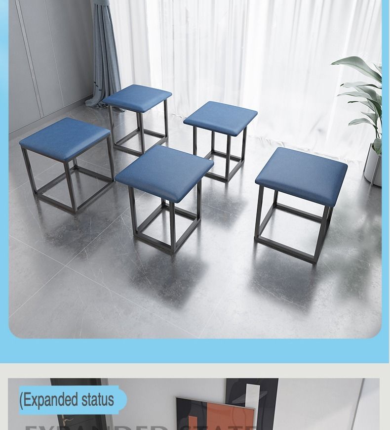 🪑 Magic Cube Seat Stool Sofa Seater Net Red Rubik's Cube