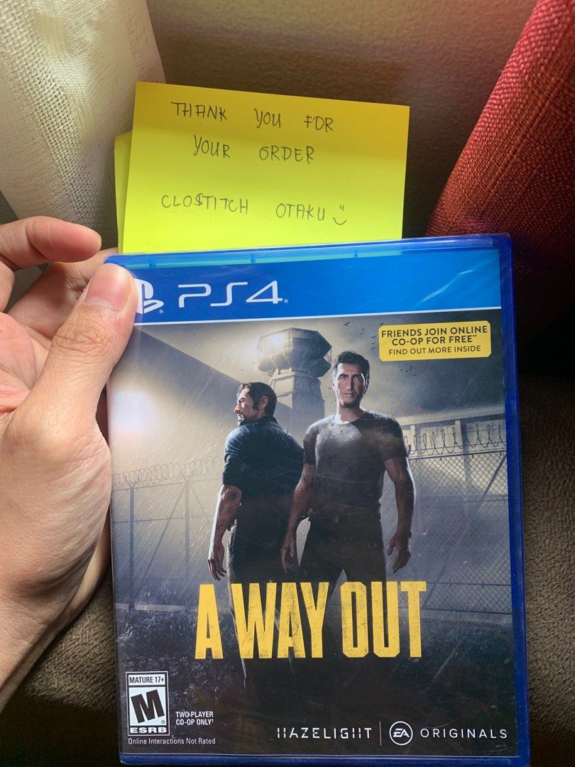 A Way Out PS4 ( Brand new )