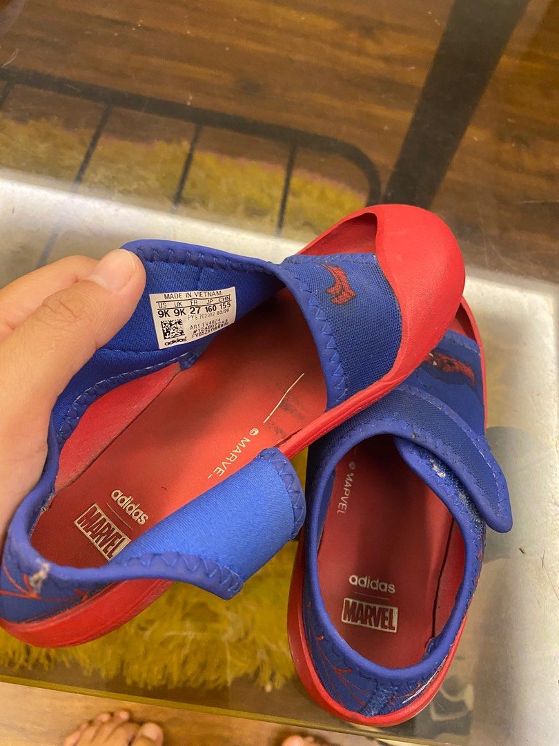 childrens spiderman adidas