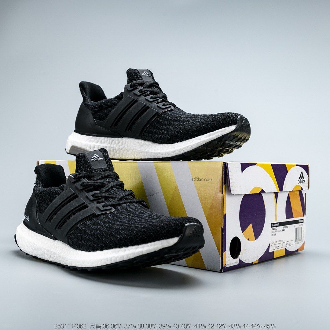 ADIDAS ULTRA BOOST 3.0 CORE BLACK All sizes available Men s