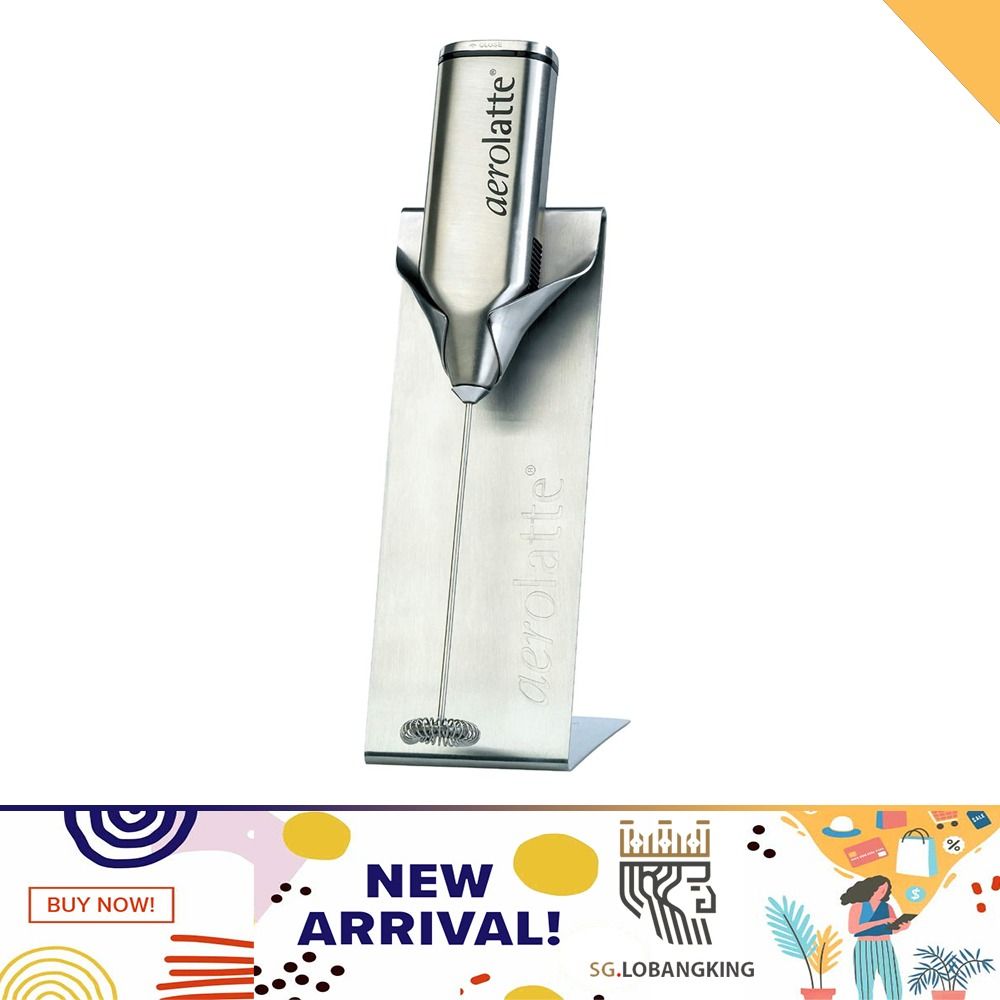 Handheld battery-operated premium Milk Frother To-Go - Aerolatte - original  steam free milk frother