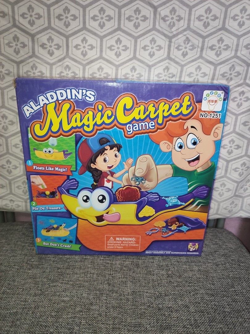 Aladdins Magic Carpet Game, Hobbies & Toys, Toys & Games on Carousell
