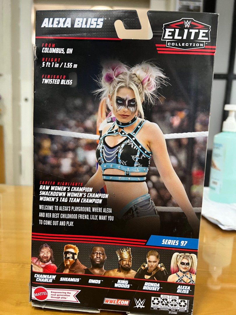 Alexa Bliss Elite 97, Hobbies & Toys, Toys & Games on Carousell