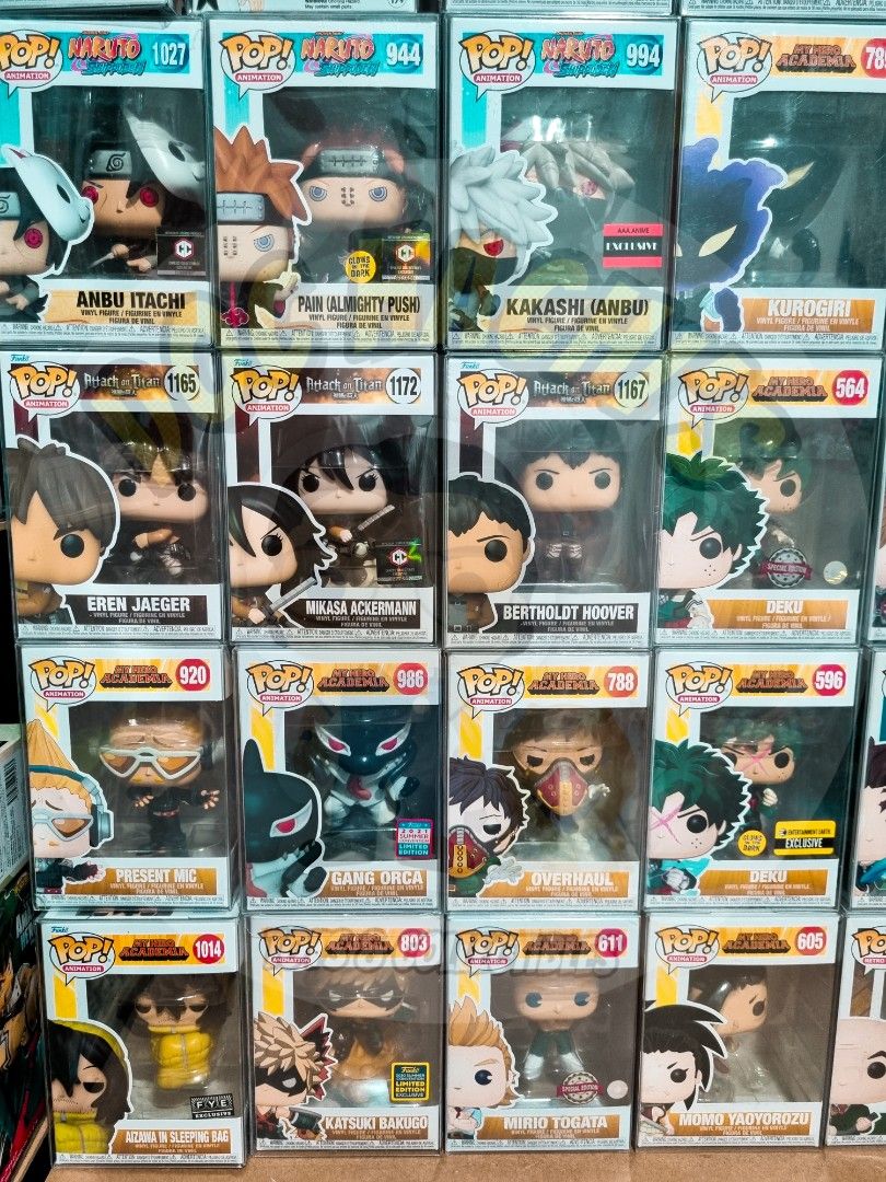erased anime funko pop