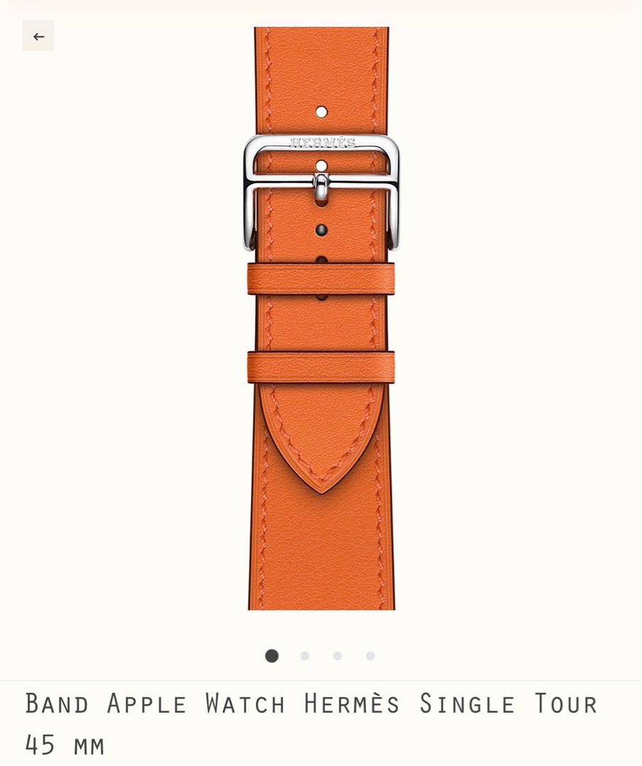 Apple Watch Ultra Hermes Strap, Luxury, Accessories on Carousell