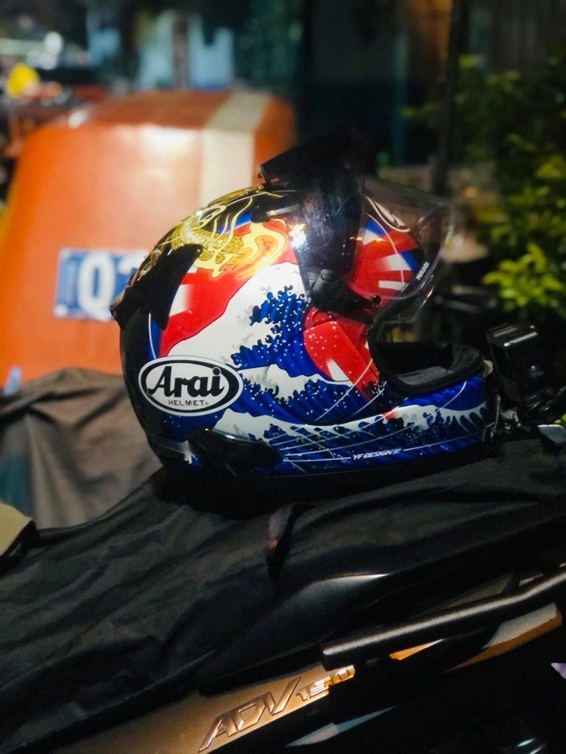 Arai astral x oriental 2, Motorbikes, Motorbike Parts 