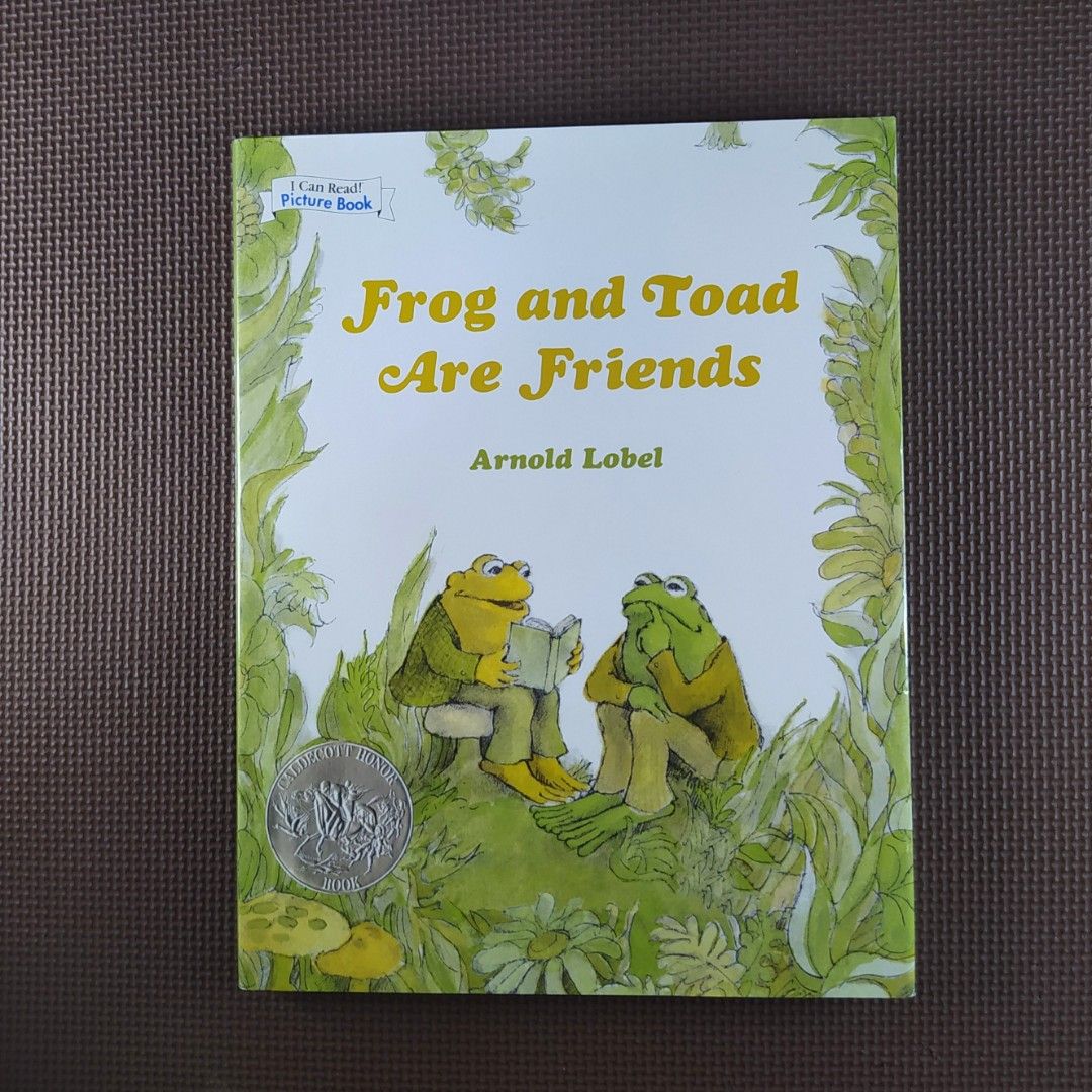 Frog & Toad Kitchen Towel - Arnold Lobel Cartoon Character Tea Towel For Book Lovers & Housewarming Gifts