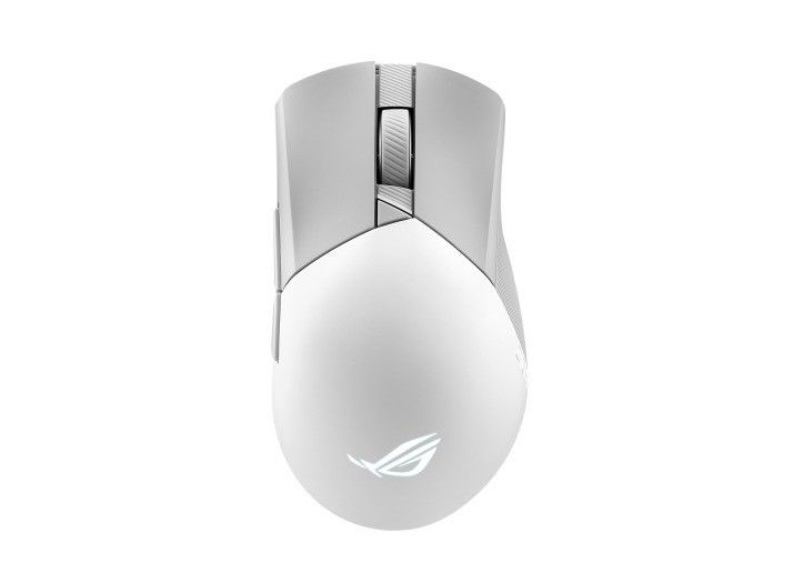 ASUS ROG GLADIUS III RGB WIRELESS AIMPOINT GAMING MOUSE (WHITE) (Category: Mouse & Mousepads) located in San Juan City. Submitted by blueswitchpc (Listing ID 1214193770, Image 2). Description: 🚨 RESTOCK ALERT 🚨 ASUS ROG GLADIUS III RGB WIRELESS AIMPOINT GAMING MOUSE (WHITE). The ROG Gladius III Wireless AimPoint is a lightweight 79-gram wireless RGB gaming mouse that features a 36,000-dpi ROG AimPoint optical sensor, tri-mode connectivity, ROG 