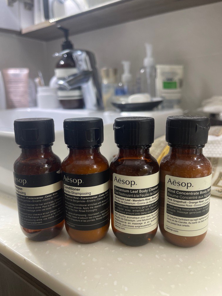 Authentic Aesop Bath Body travel Set, Beauty & Personal Care, Bath