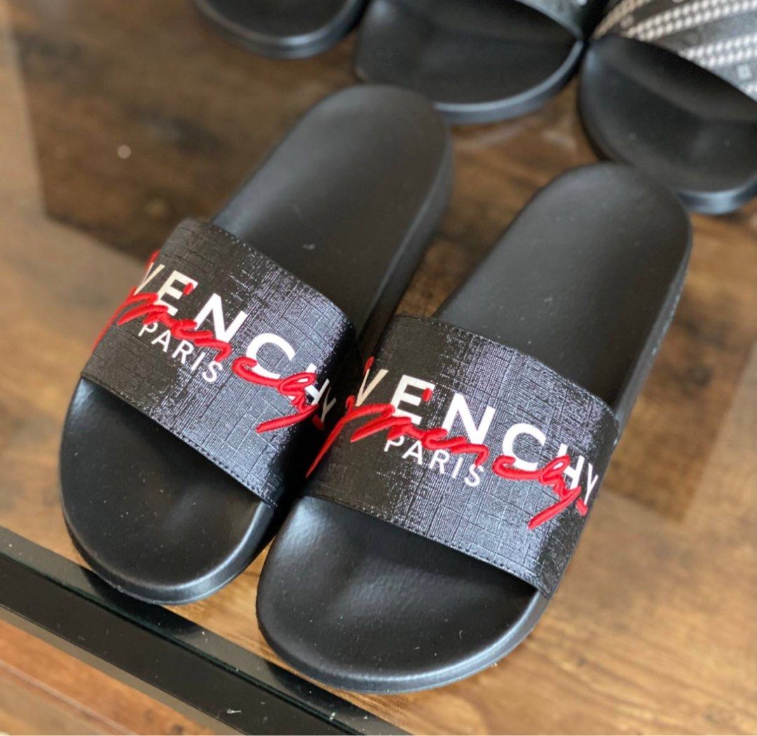 AUTHENTIC GIVENCHY SLIDES, Men's Fashion, Footwear, Flipflops and ...