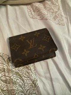 Authentic lv Louis Vuitton id holder card holder, Luxury, Bags & Wallets on  Carousell