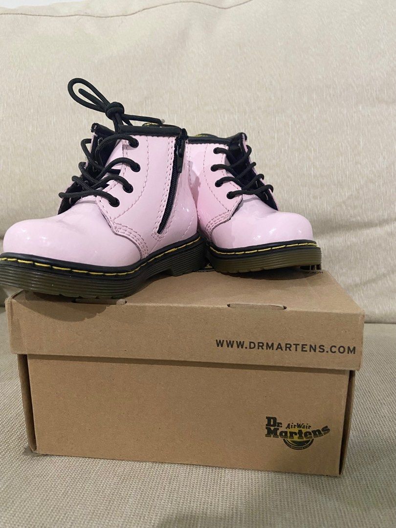 Baby pink dr martens hotsell