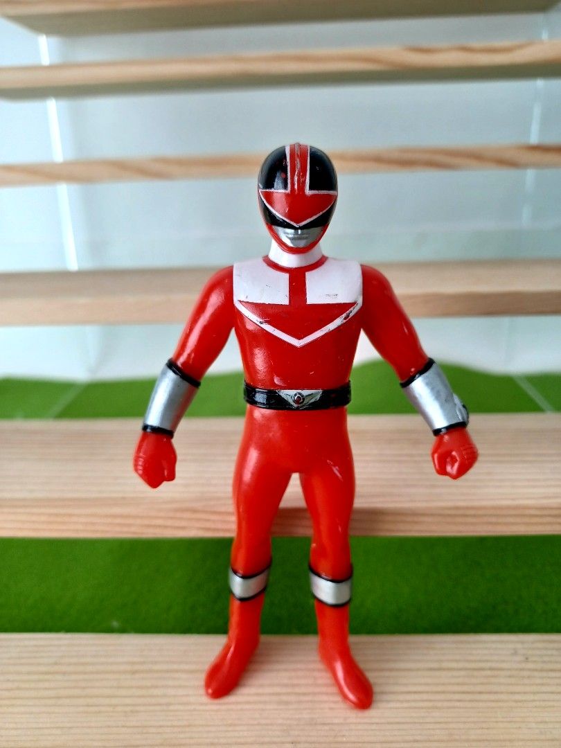 Bandai Power Rangers Time Ranger 12.5cm sofubi figures set