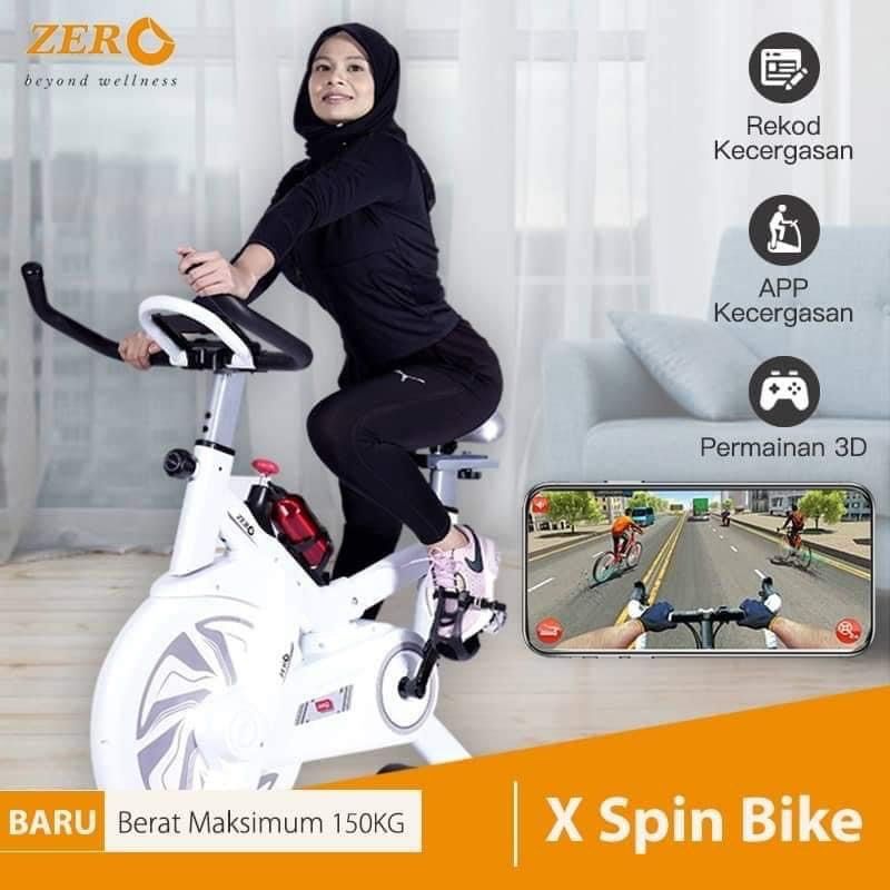 x spin bike zero