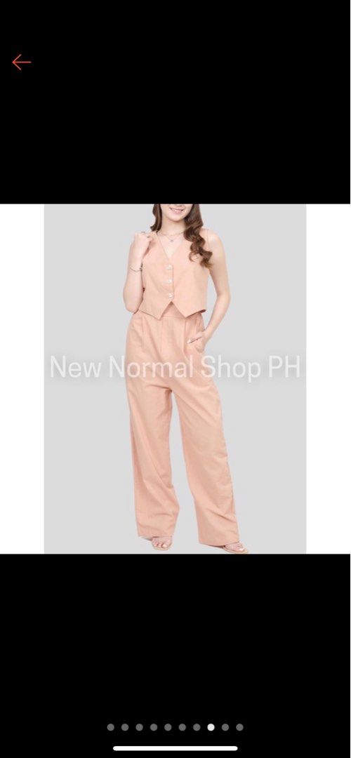 Beige coordinates (Category: Sets or Coordinates) located in Baguio. Submitted by naruhkenuh (Listing ID 1214177651, Image 1). Description: Item is brand new. Not used, but washed. Beige in color. Bought in shopee for 379.