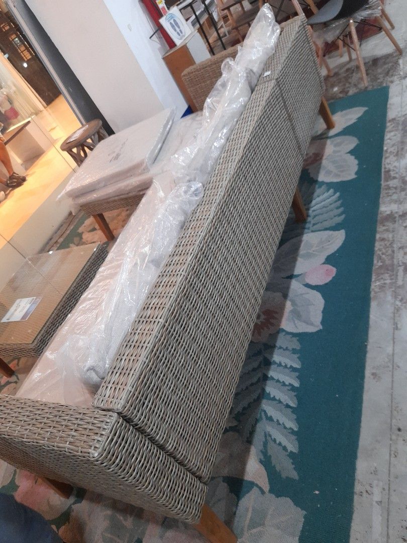 BeLavi corner Lounge set 3pcs, Furniture & Home Living, Outdoor