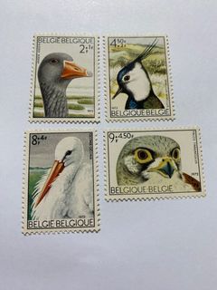 Belgium stamp 1972 birds mnh