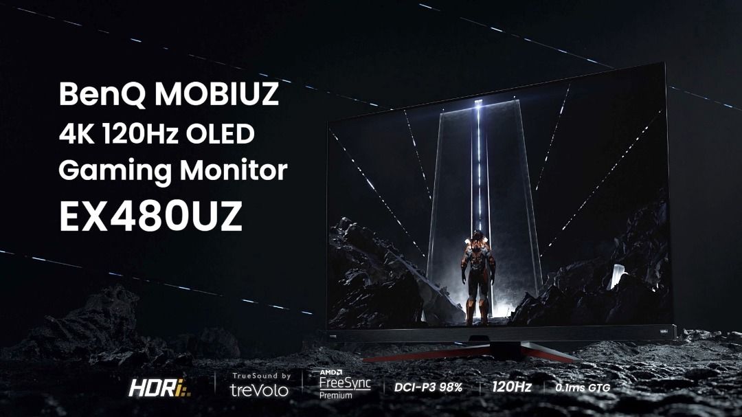 BenQ Mobiuz EX480UZ - Monitor 48 OLED UHD 4K 120Hz