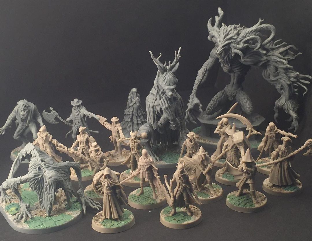 bloodborne board game miniatures, Hobbies & Toys, Toys & Games on Carousell