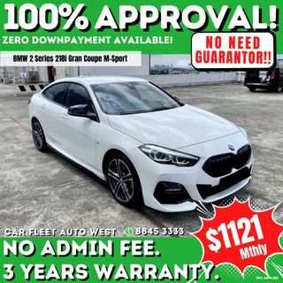 BMW 2 Series Gran Coupe  218i M-Sport Auto
