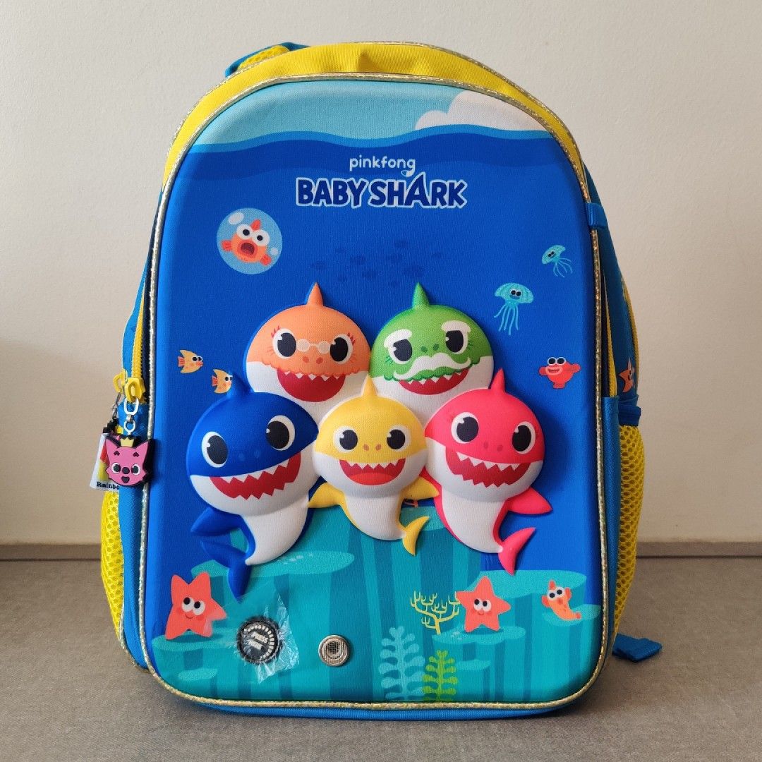 Baby shark school bag outlet