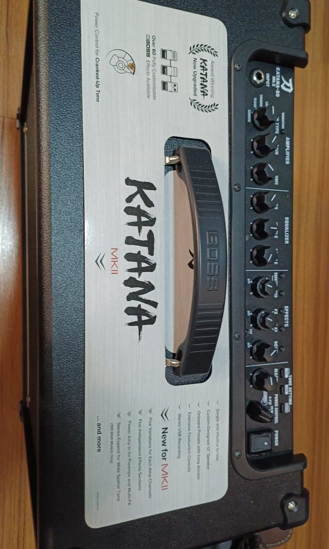Boss Katana 50 MK2, Hobbies & Toys, Music & Media, Musical Instruments ...